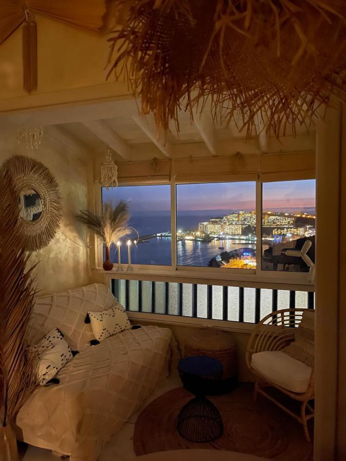 Boho Style Bungalow With Ocean View Mogán Екстериор снимка