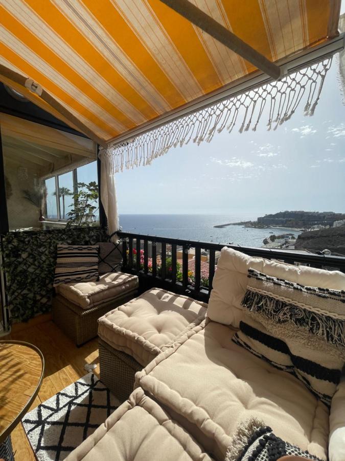 Boho Style Bungalow With Ocean View Mogán Екстериор снимка